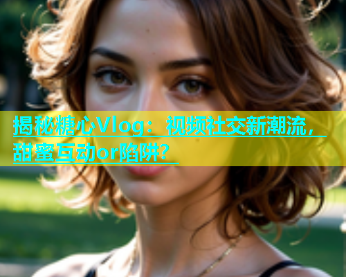 揭秘糖心Vlog：视频社交新潮流，甜蜜互动or陷阱？  第1张