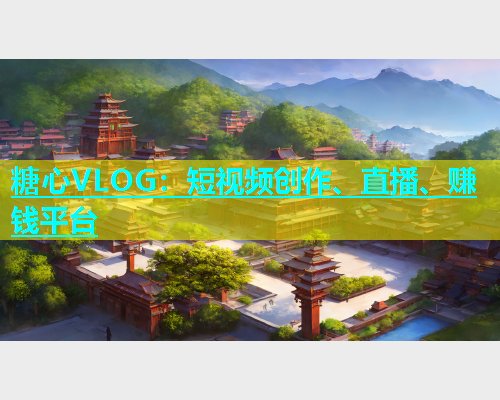 糖心VLOG:短视频创作、直播、赚钱平台 第1张 糖心VLOG:短视频创作、直播、赚钱平台 第1张