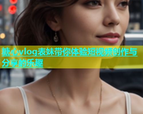 糖心vlog表妹带你体验短视频创作与分享的乐趣  第1张