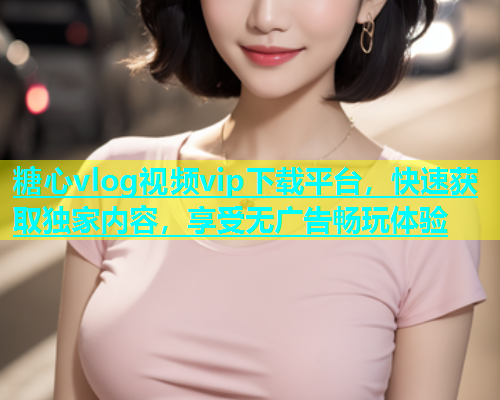 糖心vlog视频vip下载平台，快速获取独家内容，享受无广告畅玩体验  第1张