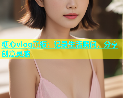 糖心vlog黄板：记录生活瞬间，分享创意灵感  第1张
