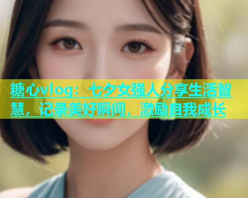 糖心vlog：七夕女强人分享生活智慧，记录美好瞬间，激励自我成长  第1张