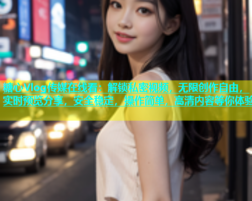 糖心Vlog传媒在线看：解锁私密视频，无限创作自由，实时预览分享，安全稳定，操作简单，高清内容等你体验  第1张