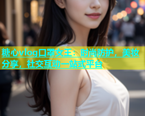 糖心vlog口罩女王：时尚防护，美妆分享，社交互动一站式平台  第1张