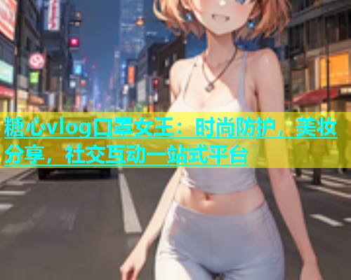 糖心vlog口罩女王：时尚防护，美妆分享，社交互动一站式平台  第1张