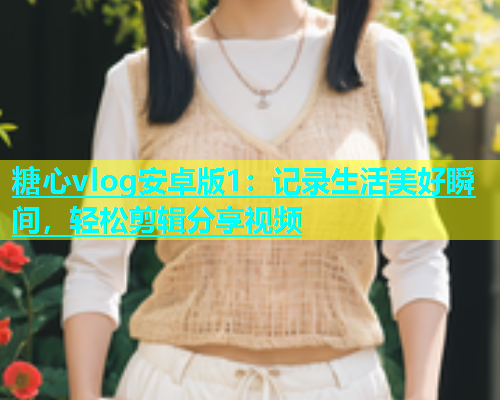糖心vlog安卓版1：记录生活美好瞬间，轻松剪辑分享视频  第1张