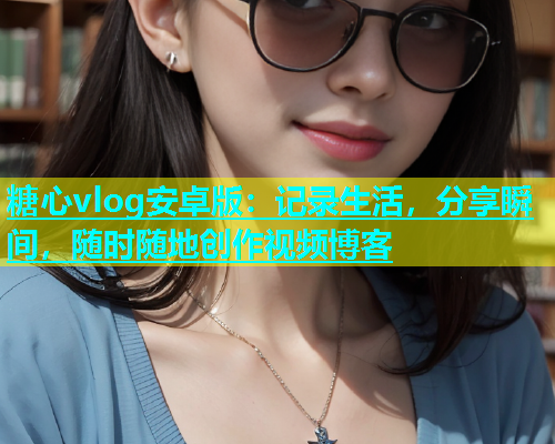 糖心vlog安卓版：记录生活，分享瞬间，随时随地创作视频博客  第1张