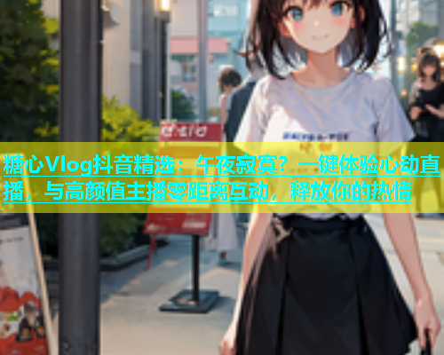 糖心Vlog抖音精选：午夜寂寞？一键体验心动直播，与高颜值主播零距离互动，释放你的热情  第1张