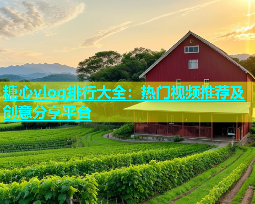 糖心vlog排行大全：热门视频推荐及创意分享平台  第2张