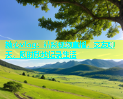 糖心vlog：精彩视频直播，交友聊天，随时随地记录生活  第2张