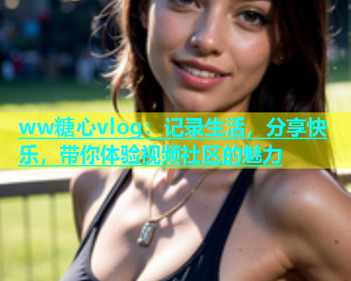 ww糖心vlog：记录生活，分享快乐，带你体验视频社区的魅力  第1张